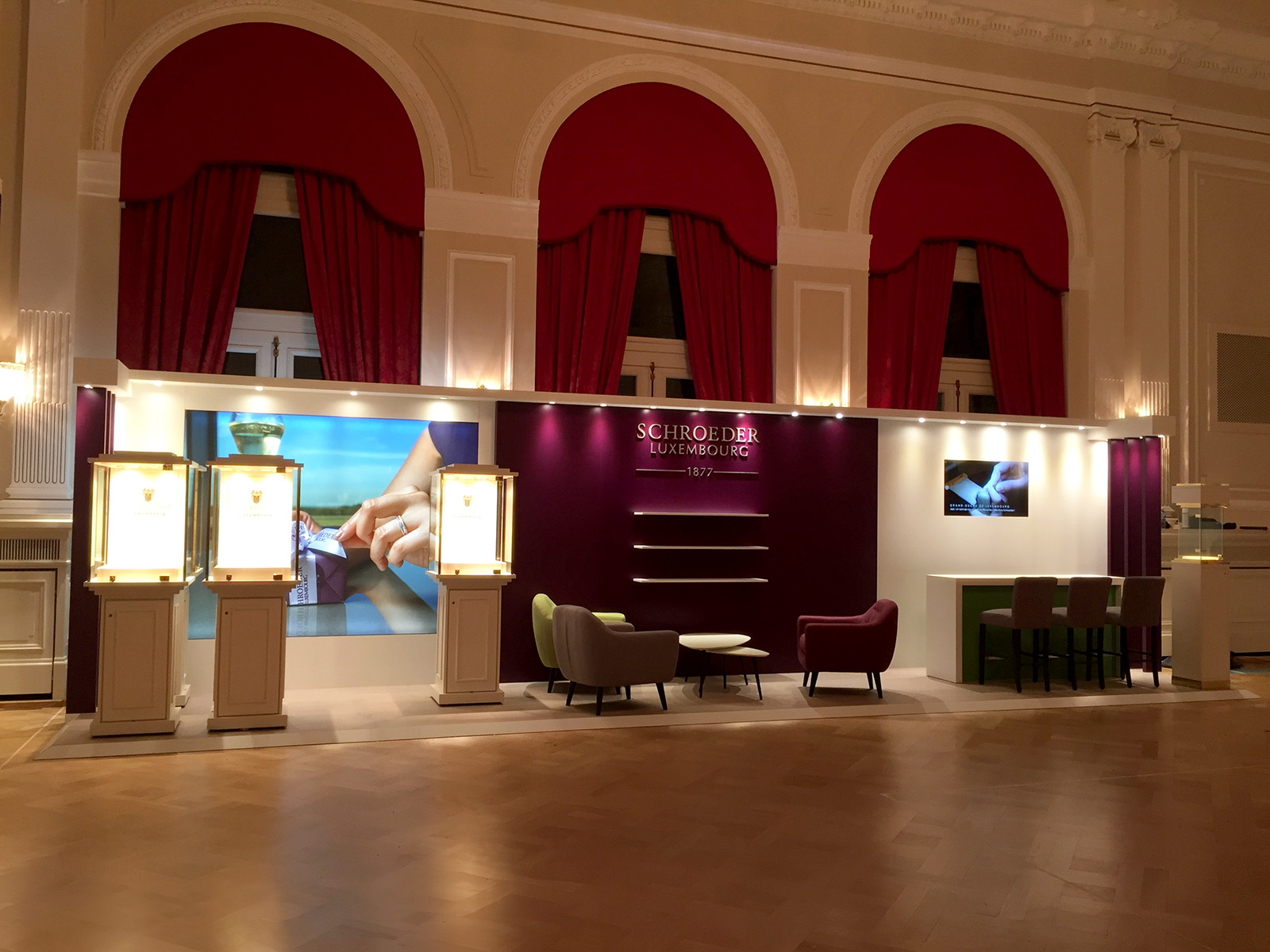 Scénographie luxe